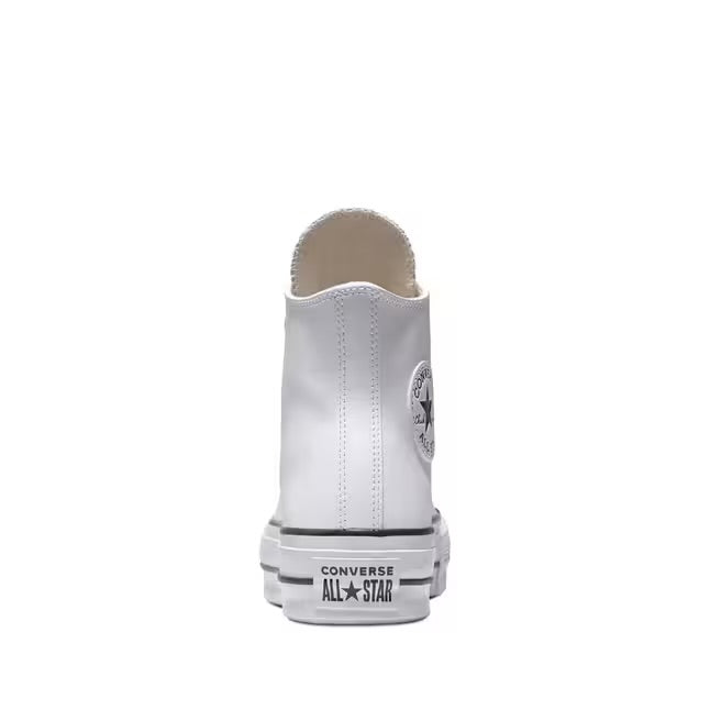 Converse - Chuck Taylor All Star Plataforma Leather polipiel Blanca