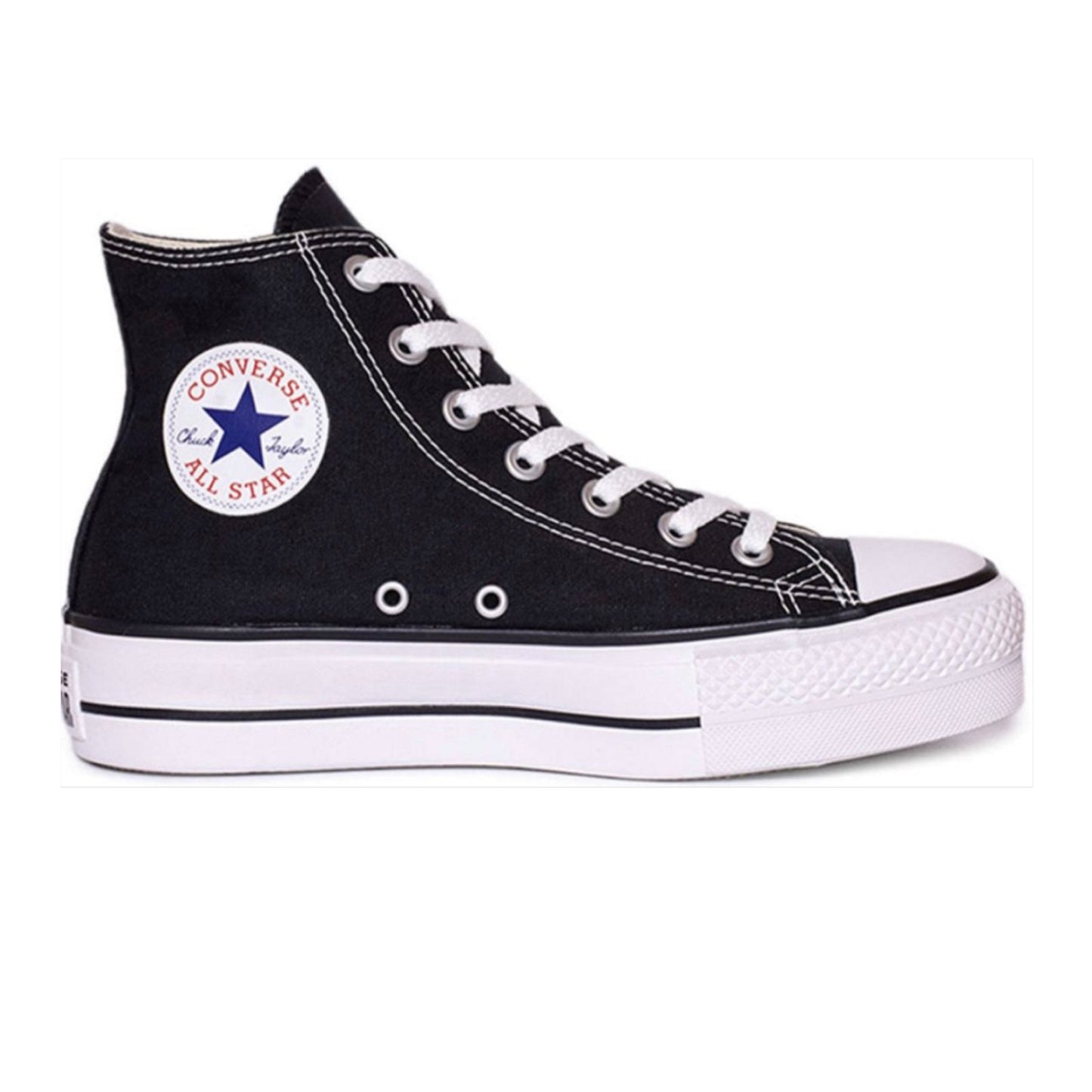 Converse - Chuck Taylor All Star plataforma Lona Negra