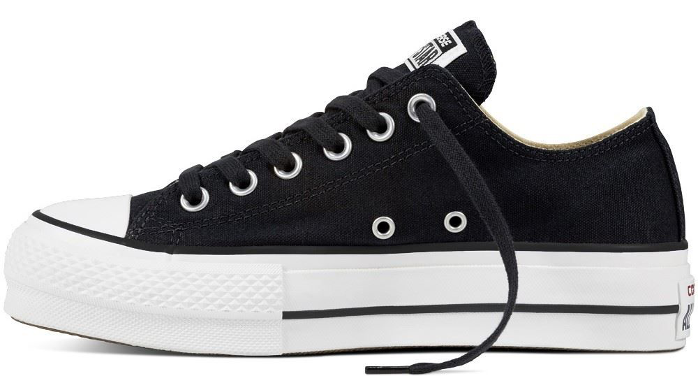 Converse - Chuck Taylor All Star Platform Canvas Lona negra