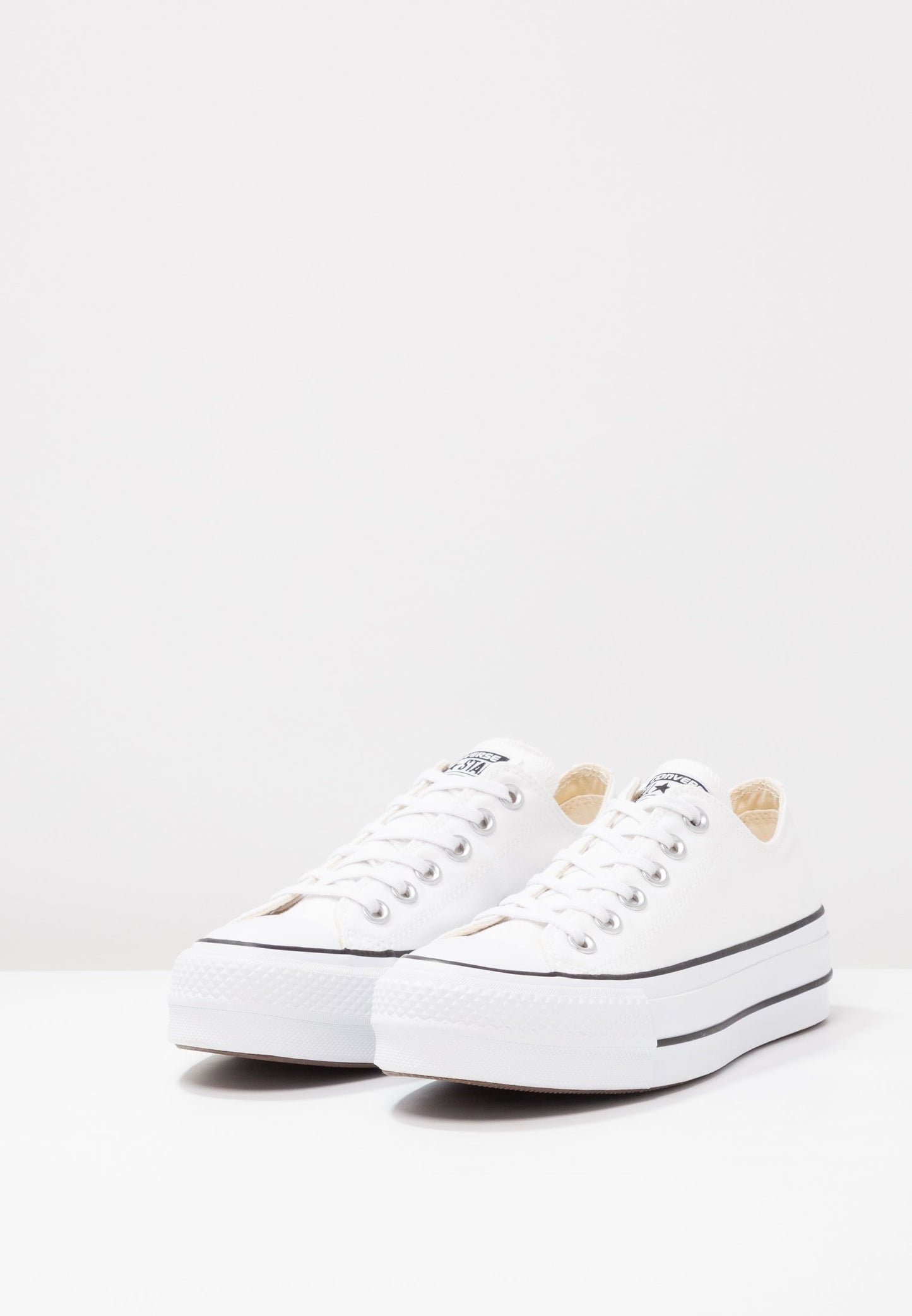 Converse - Chuck Taylor All Star Platform Canvas Lona Blanca