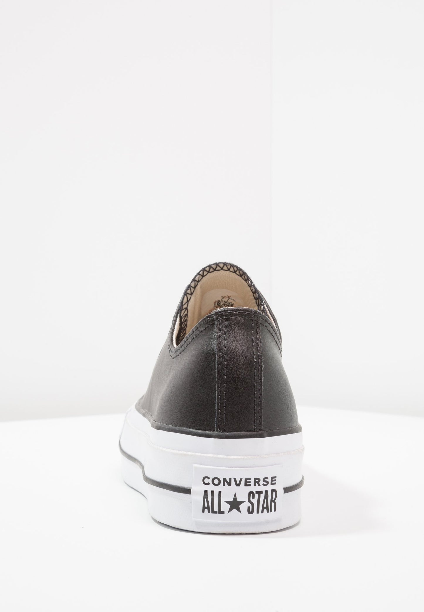 Converse - Chuck Taylor All Star Plataforma Clean Leather PoliPiel Negra