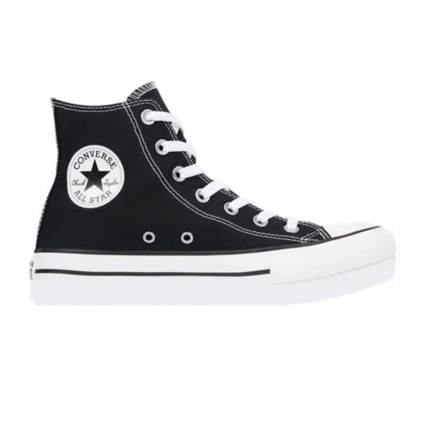 Converse - Chuck Taylor All Star Plataforma Lona Negra