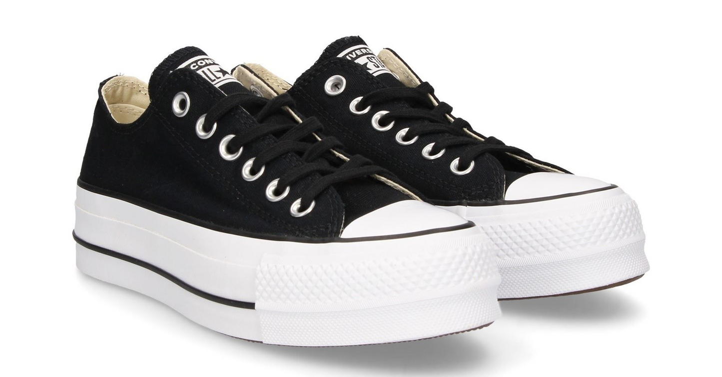 Converse - Chuck Taylor All Star Platform Canvas Lona negra