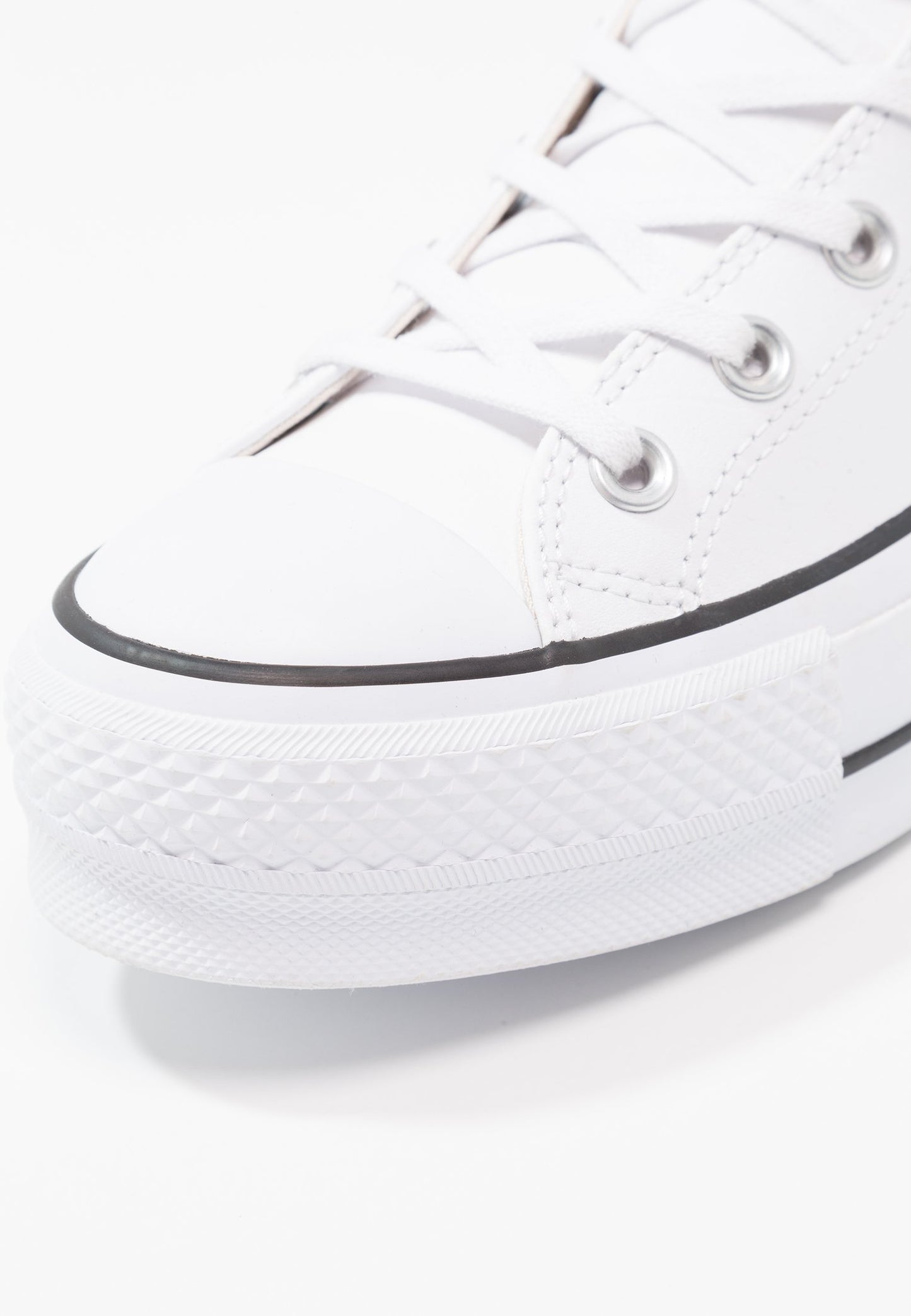 Converse - Chuck Taylor All Star Plataforma Polipiel Blanca