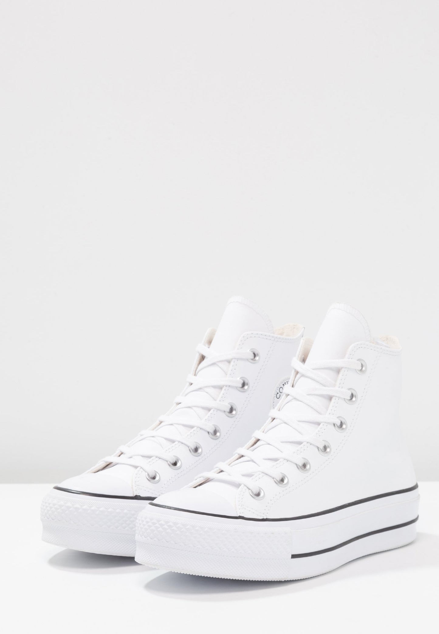 Converse - Chuck Taylor All Star Plataforma Polipiel Blanca