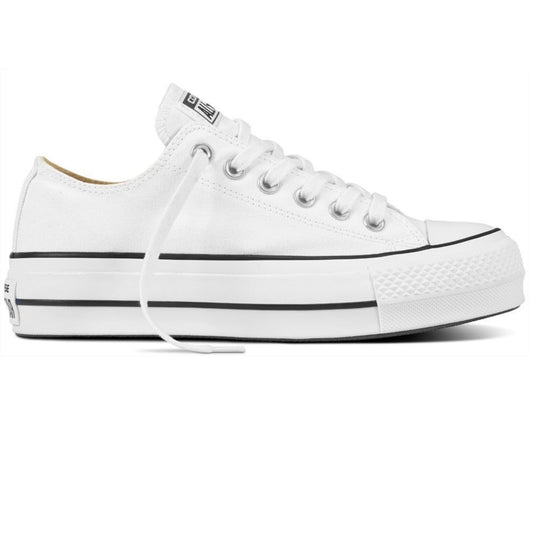 Converse - Chuck Taylor All Star Plataforma Canvas Lona Blanca