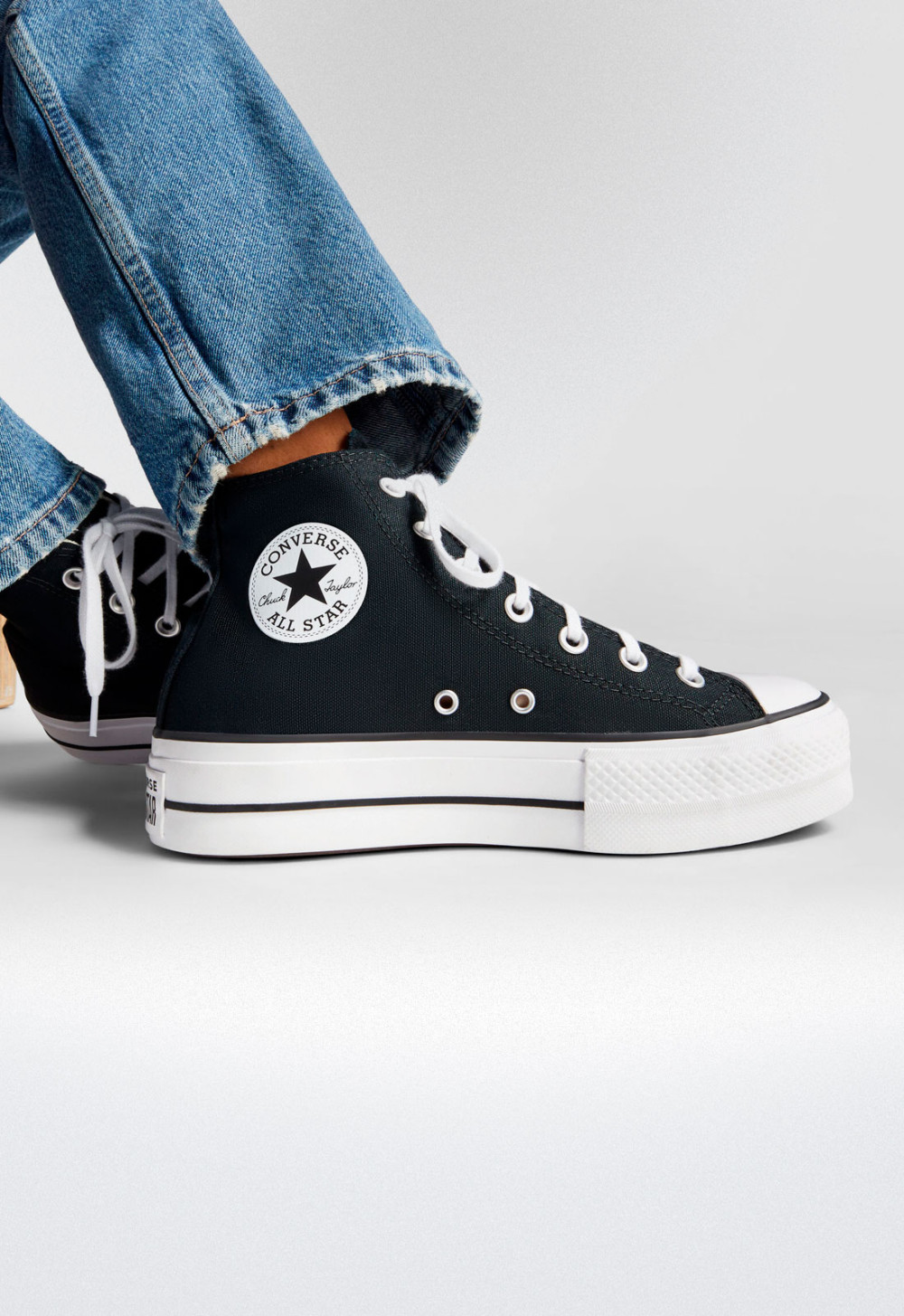 Converse - Chuck Taylor All Star Plataforma Lona all black