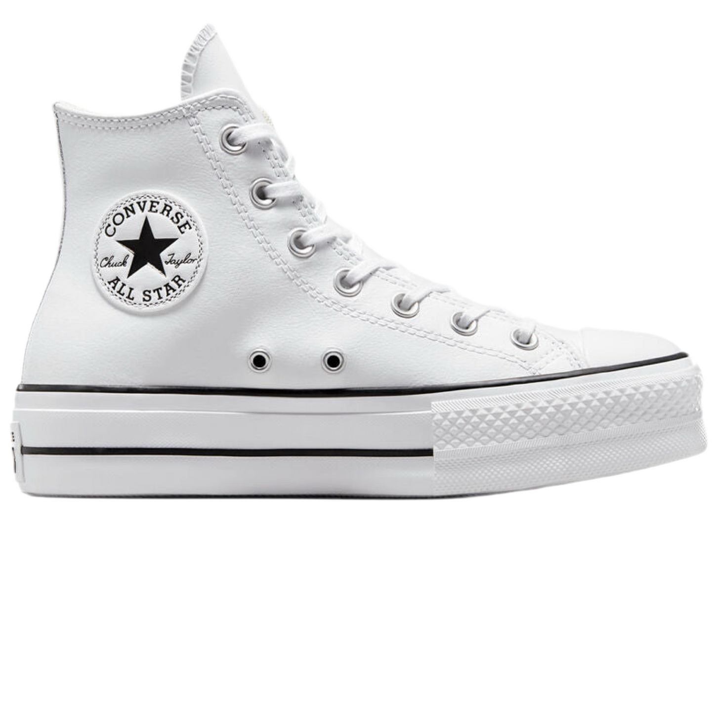 Converse - Chuck Taylor All Star Plataforma Polipiel Blanca