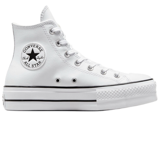 Converse - Chuck Taylor All Star Plataforma Polipiel Blanca